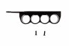 Klips na 4 magazynki typu shells do M870
